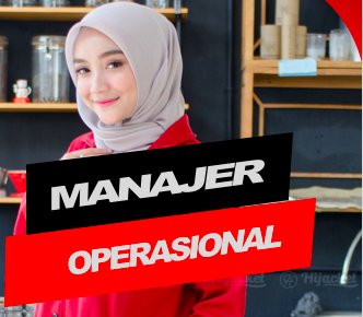 Lowongan Kerja Manajer Operasional exp : 3 September 2021