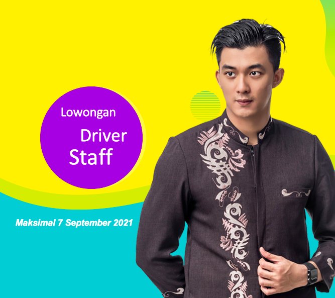 Lowongan Driver dan Staf Warehouse Exp : 7 September 2021