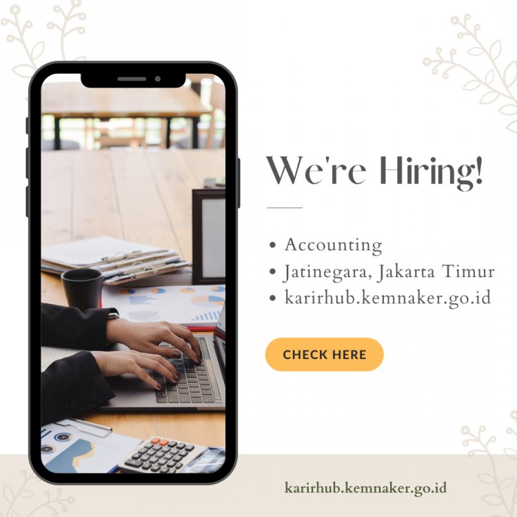 Lowongan Kerja PT Prakerja Nusantara - Accounting